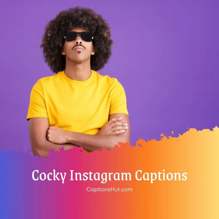 225+ cocky Instagram captions with emoji, Copy-Paste