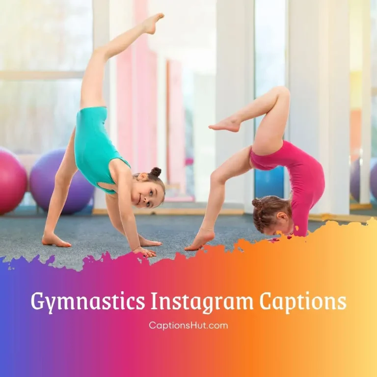 200+ Gymnastics Instagram Captions & Quotes With Emojis
