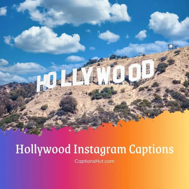150+ Hollywood Captions & Quotes For Instagram With Emojis, Copy-Paste