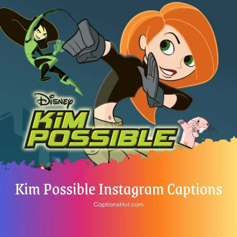 200+ Kim possible Instagram captions with emoji, Copy-Paste