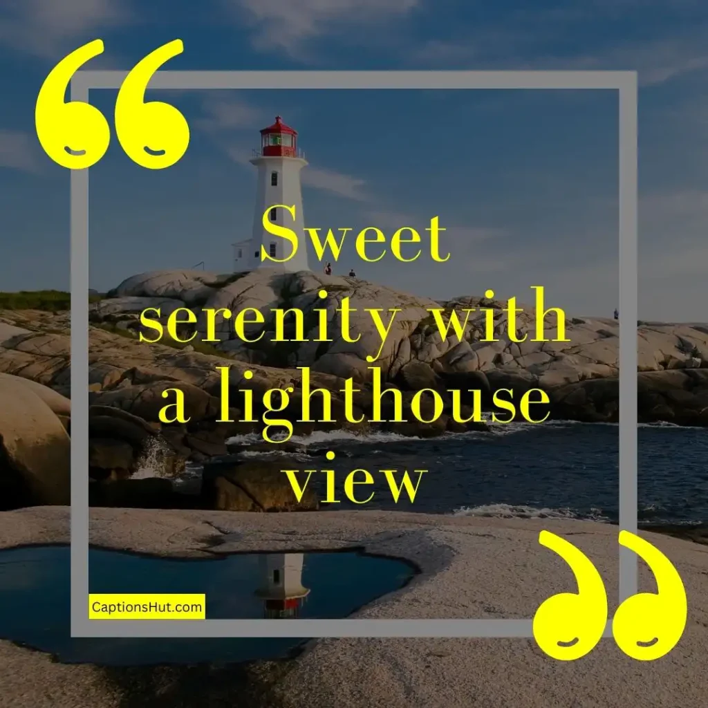 Lighthouse Instagram Captions 2