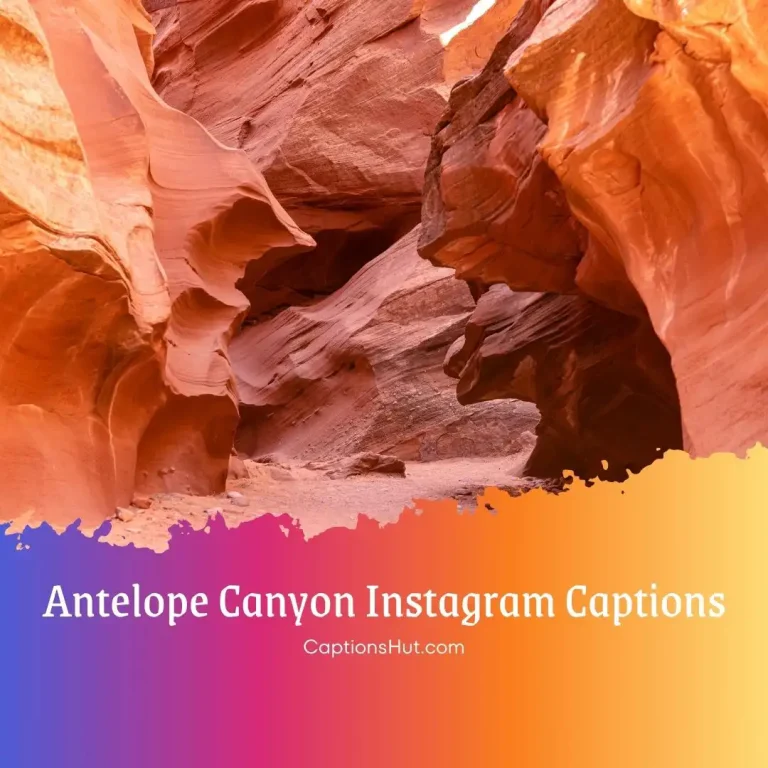 250+ Antelope Canyon Instagram Captions With Emojis