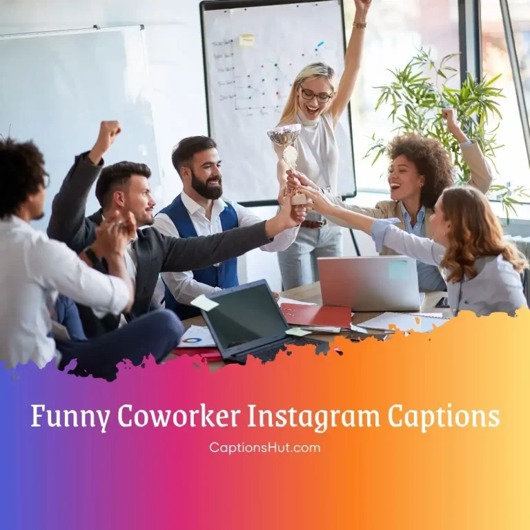 250+ Funny Coworker Instagram Captions With Emojis, Copy-Paste