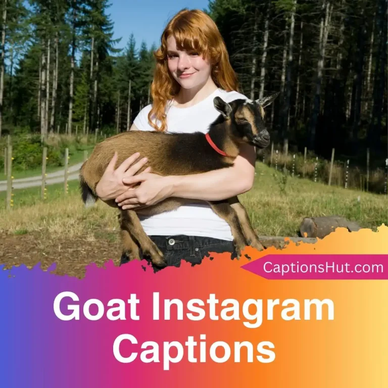 200+ Goat Instagram Captions With Emojis, Copy-Paste