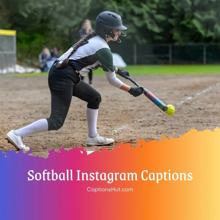 175+ softball Instagram captions with emoji, Copy-Paste