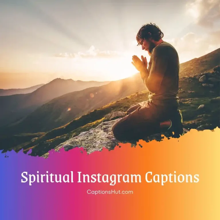 250+ Spiritual Instagram Captions copy paste