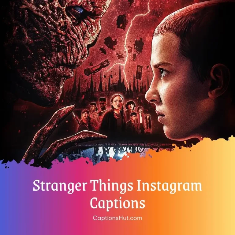 150+ Stranger Things Instagram Captions