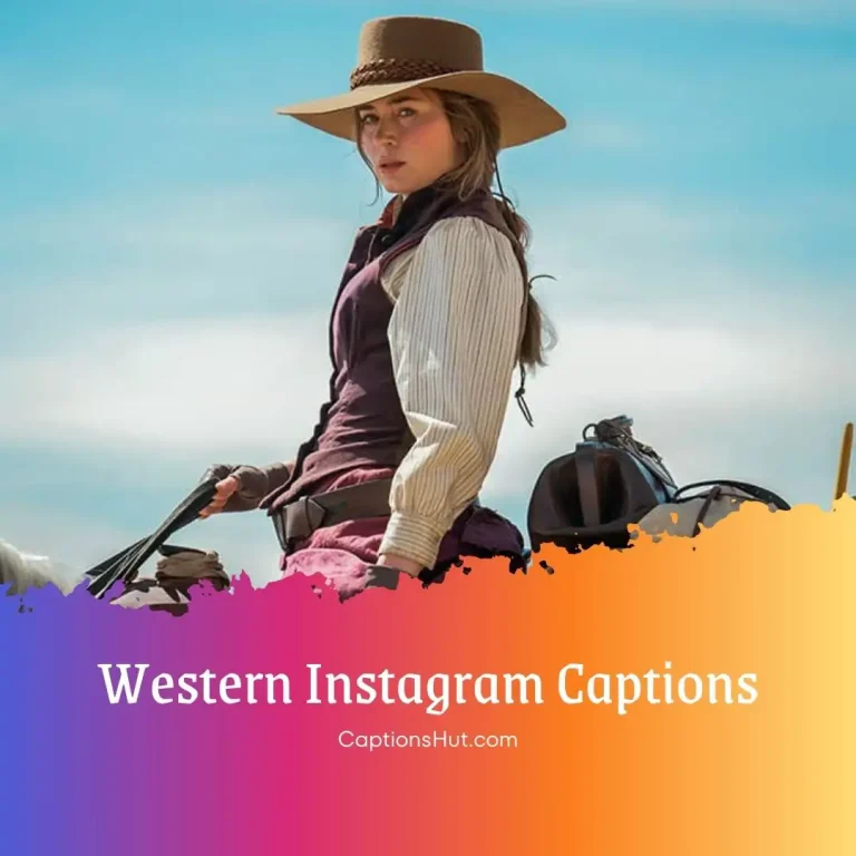 200+ Western Instagram captions with emoji, Copy-Paste