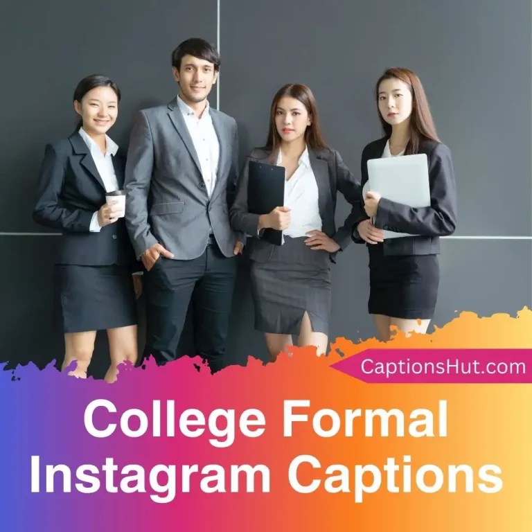 101 college formal Instagram captions with emojis, Copy-Paste