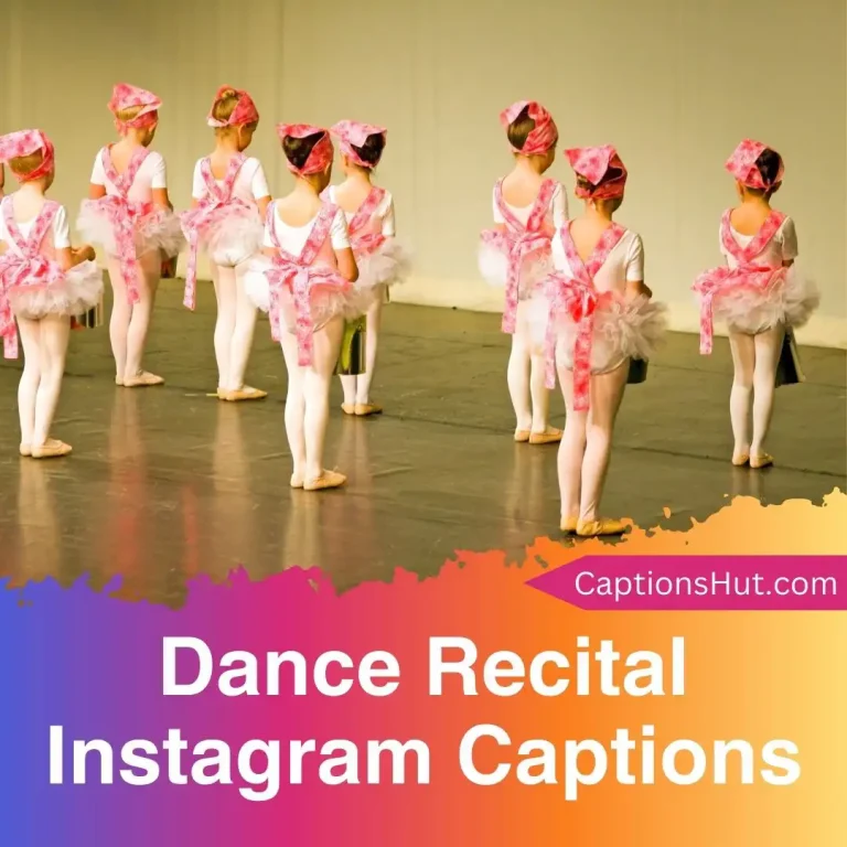 101 dance recital instagram captions with emojis, Copy-Paste