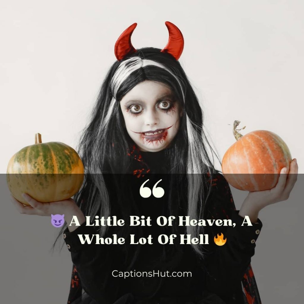 Devil Costume Instagram Captions image 2