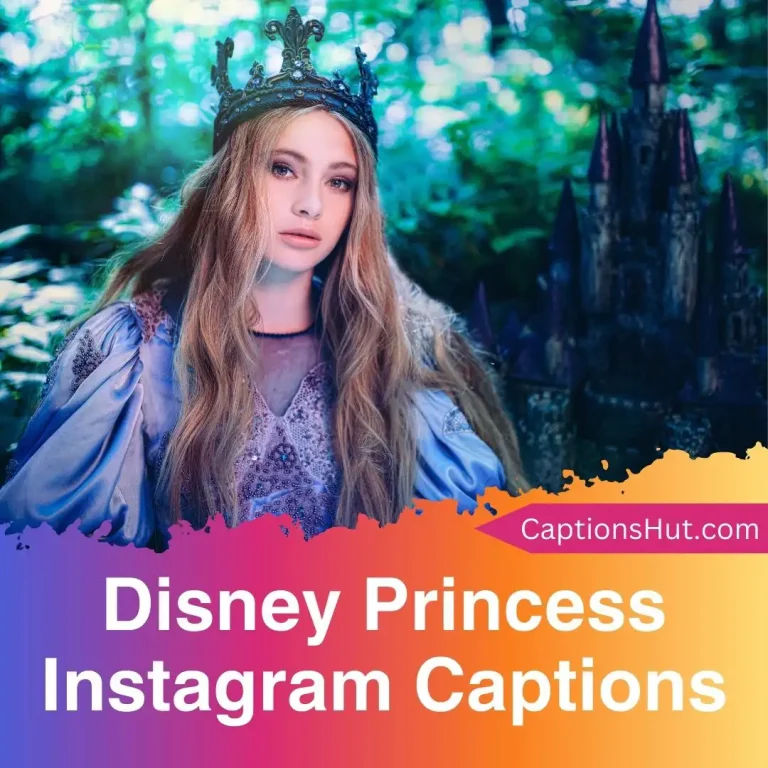 101 Disney princess Instagram captions with emojis, Copy-Paste