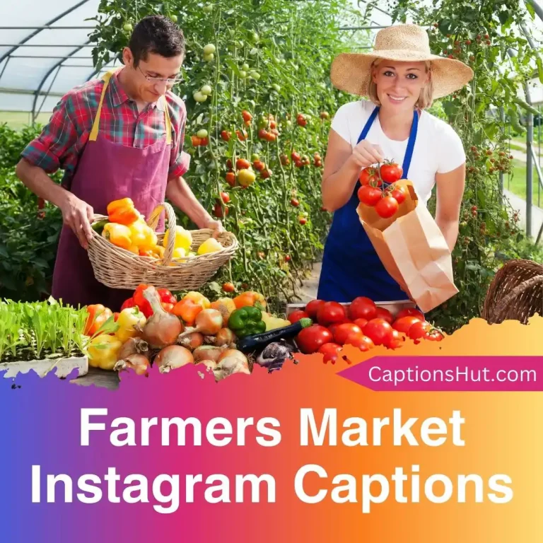 101 Farmers Market Instagram Captions With Emojis, Copy-Paste