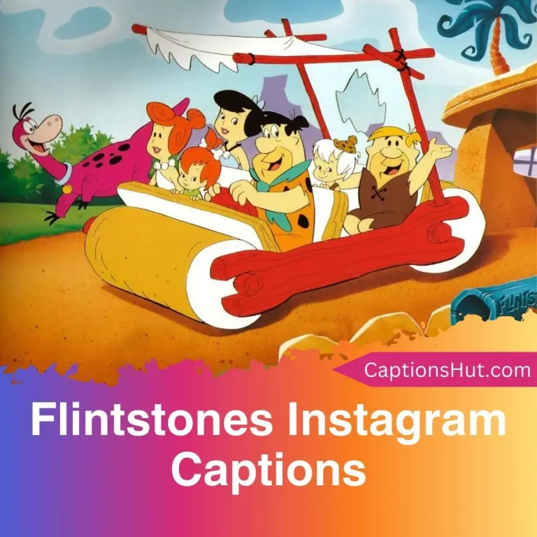 101 Flintstones Instagram captions with emojis, Copy-Paste