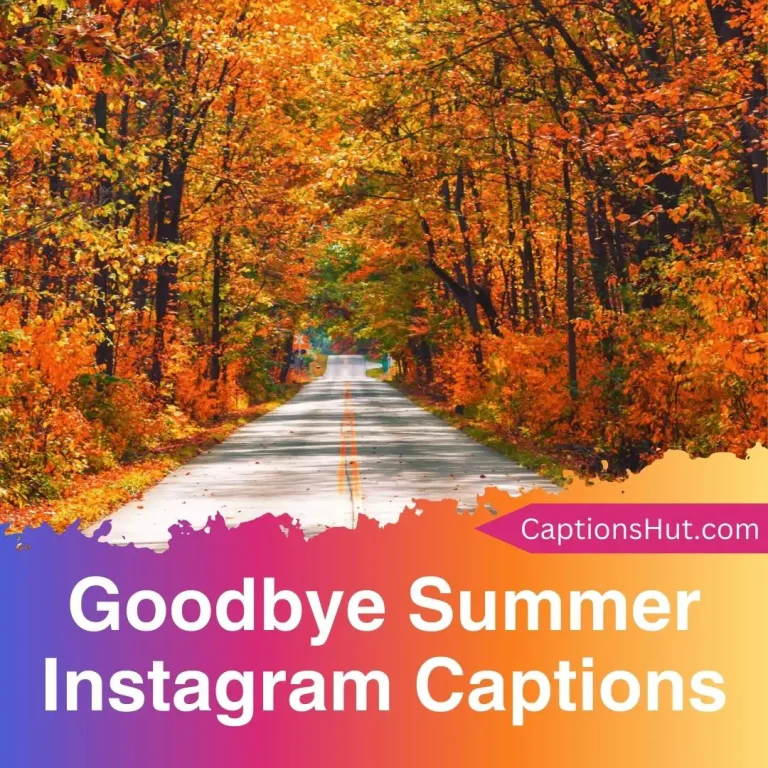 101 Goodbye Summer Instagram Captions with Emojis, Copy-Paste