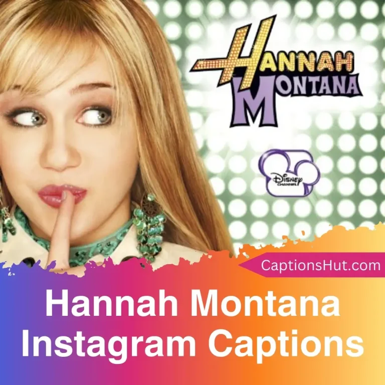 101 Hannah Montana Instagram captions with emojis, Copy-Paste