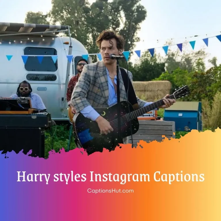 165+ Harry styles Instagram captions with emojis, Copy-Paste