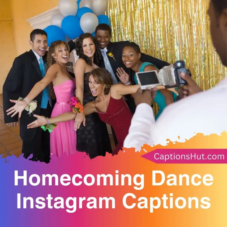 101 homecoming dance Instagram captions with emojis, Copy-Paste