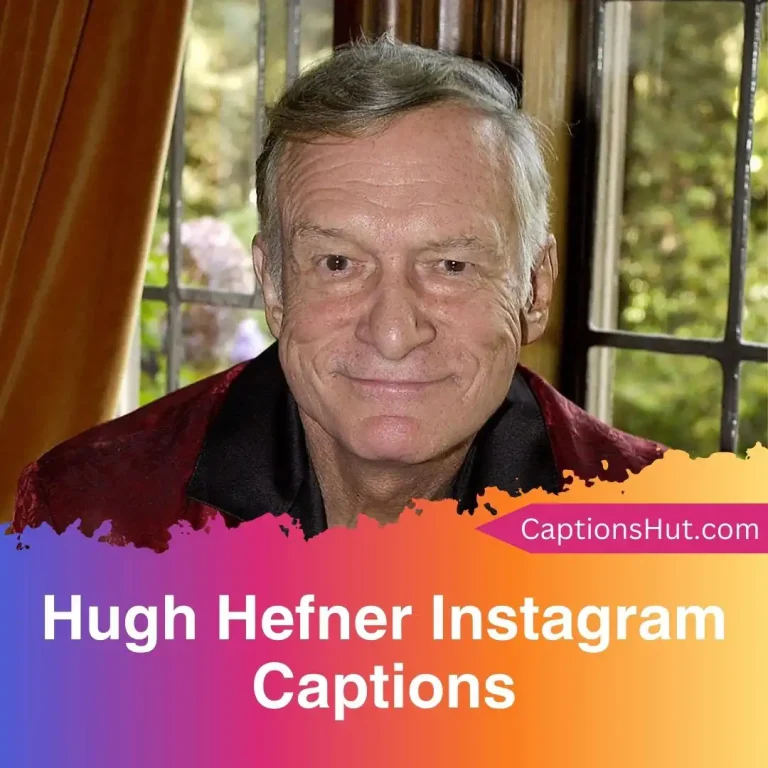 101 Hugh Hefner Instagram captions with emojis, Copy-Paste