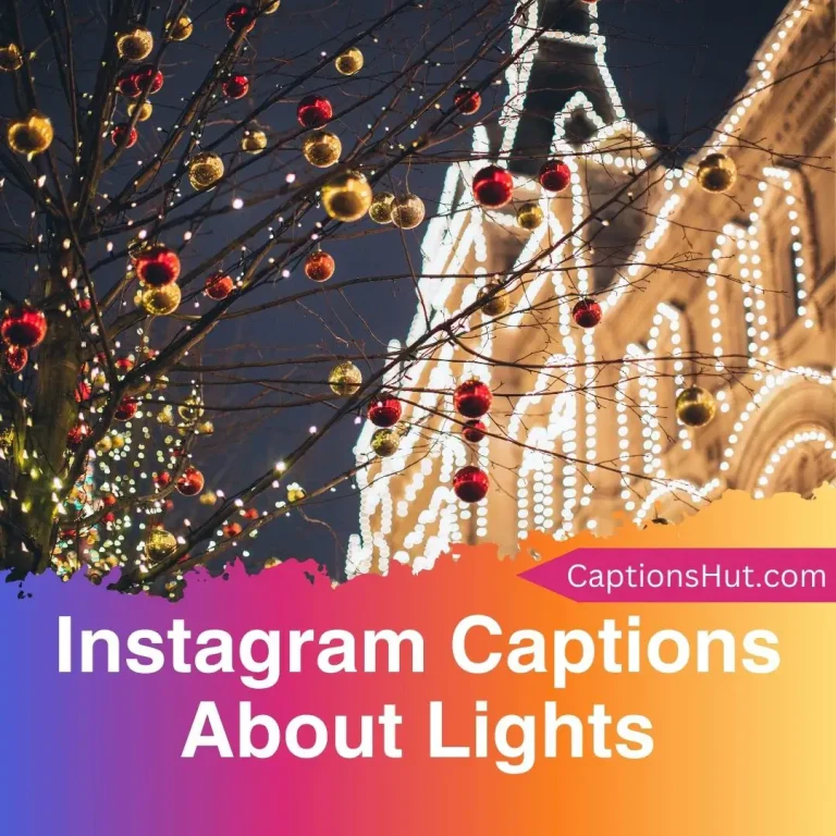 101 Instagram Captions About Lights with Emojis, Copy-Paste