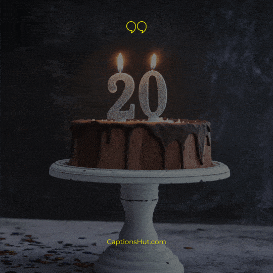 Instagram Captions for 20th Birthday image 1
