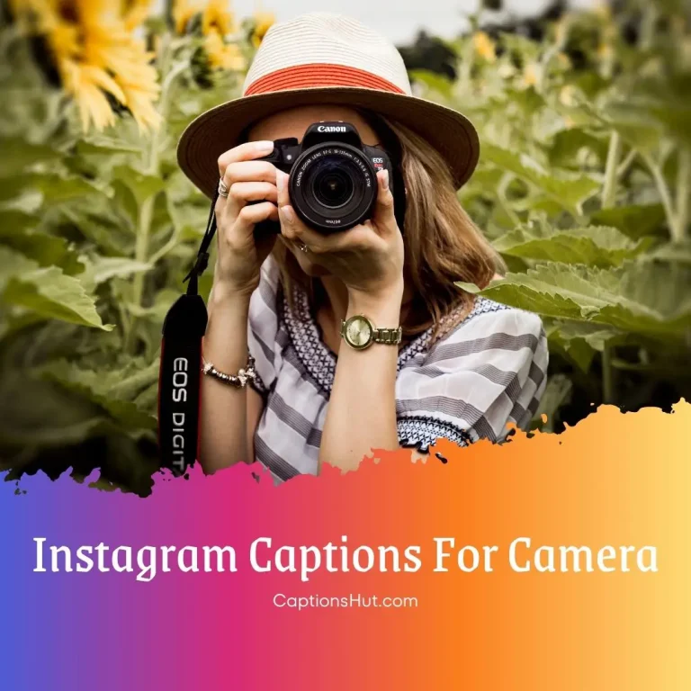 210+ Instagram captions for camera with emojis, Copy-Paste