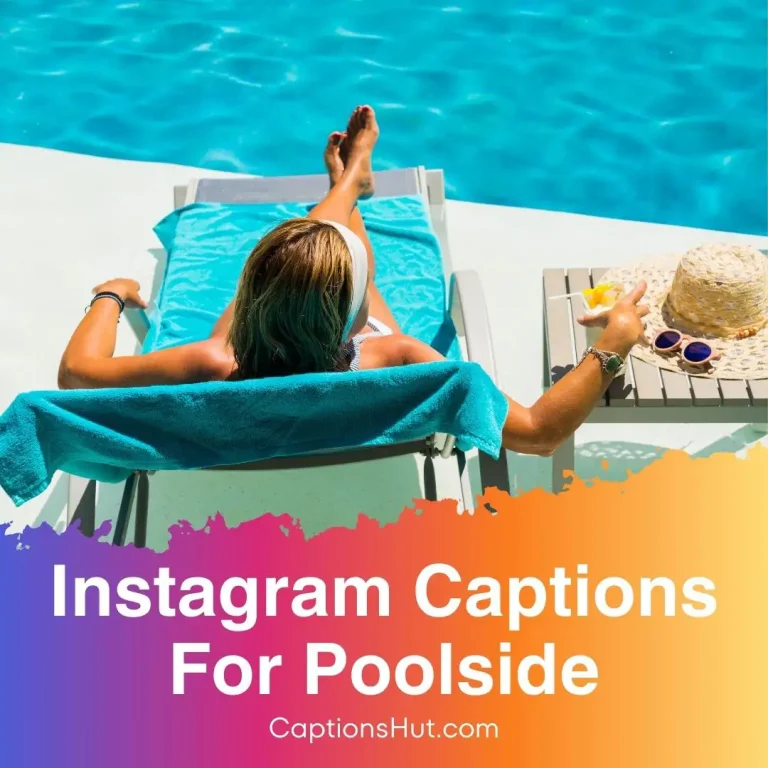 210+ Instagram captions for poolside with emojis, Copy-Paste