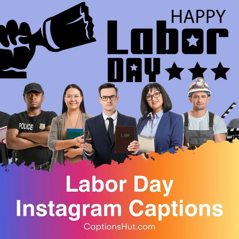 180+ Labor Day Instagram captions with emojis, Copy-Paste