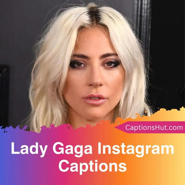 101 Lady Gaga Instagram captions with emojis, Copy-Paste
