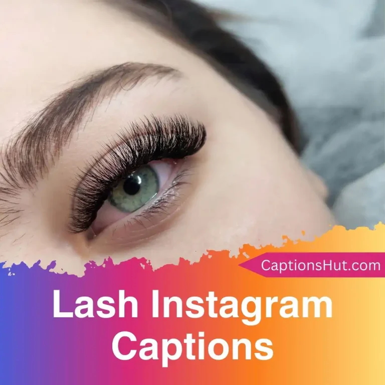 101 lash Instagram captions with emojis, Copy-Paste