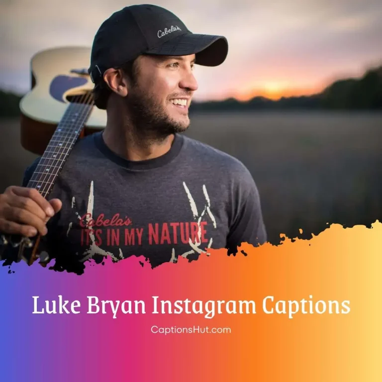 175+ Luke Bryan Instagram captions with emojis, Copy-Paste