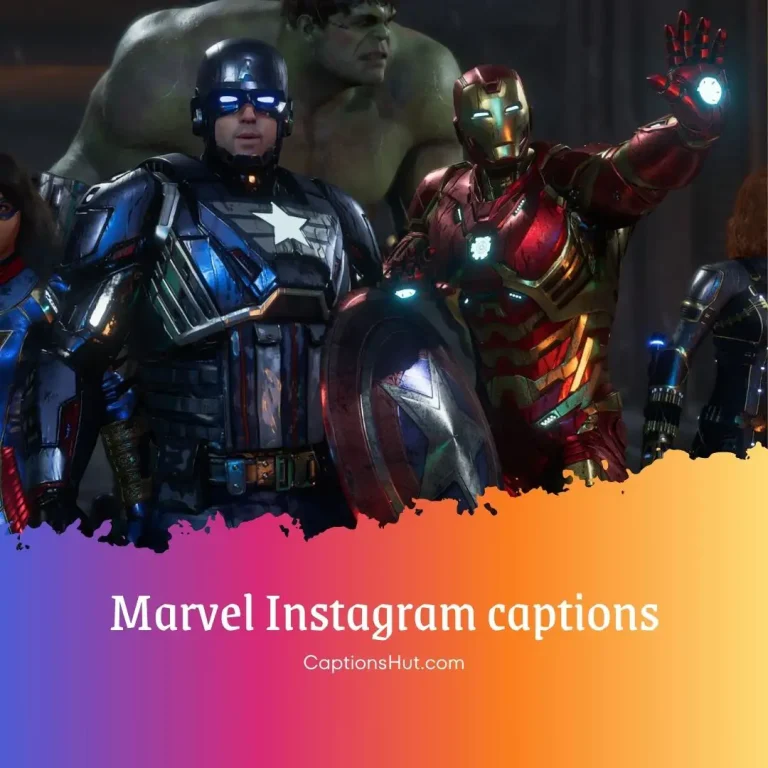 200+ Marvel Instagram captions with emoji, Copy-Paste