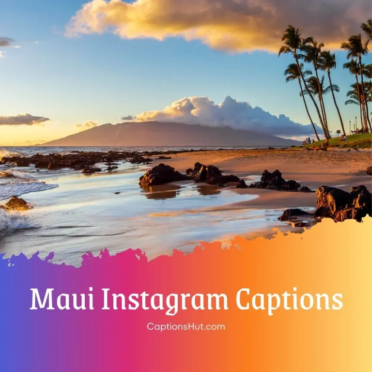 270+ Maui Instagram captions with emojis, Copy-Paste