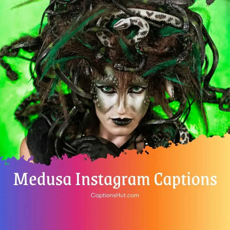 260+ Medusa Instagram captions with emojis, Copy-Paste