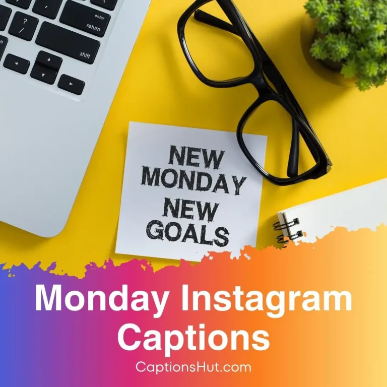 210+ Monday Instagram captions with emojis, Copy-Paste