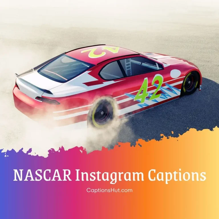 200+ NASCAR Instagram Captions With Emojis, Copy-Paste