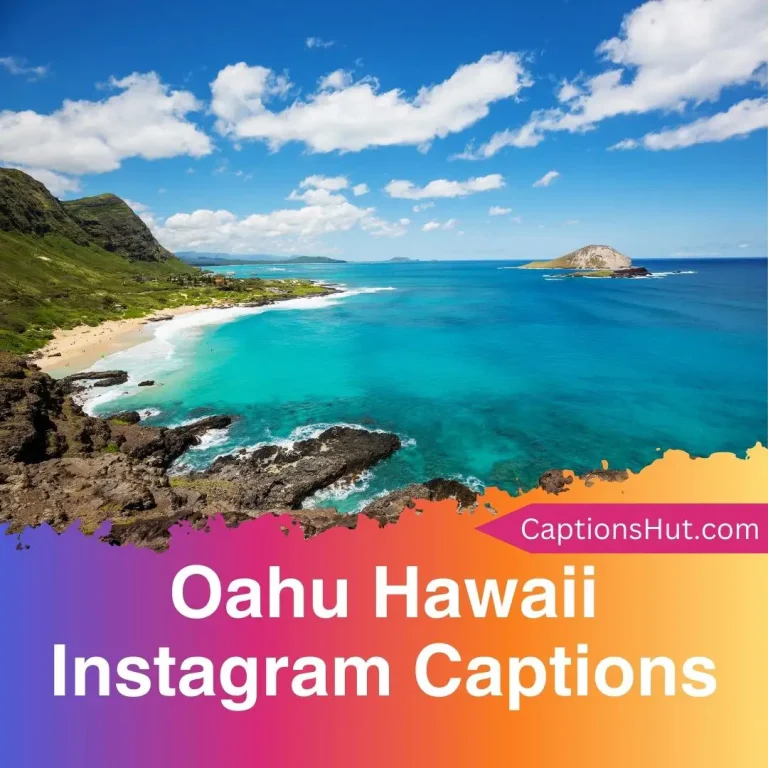 101 Oahu Hawaii Instagram Captions with Emojis, Copy-Paste