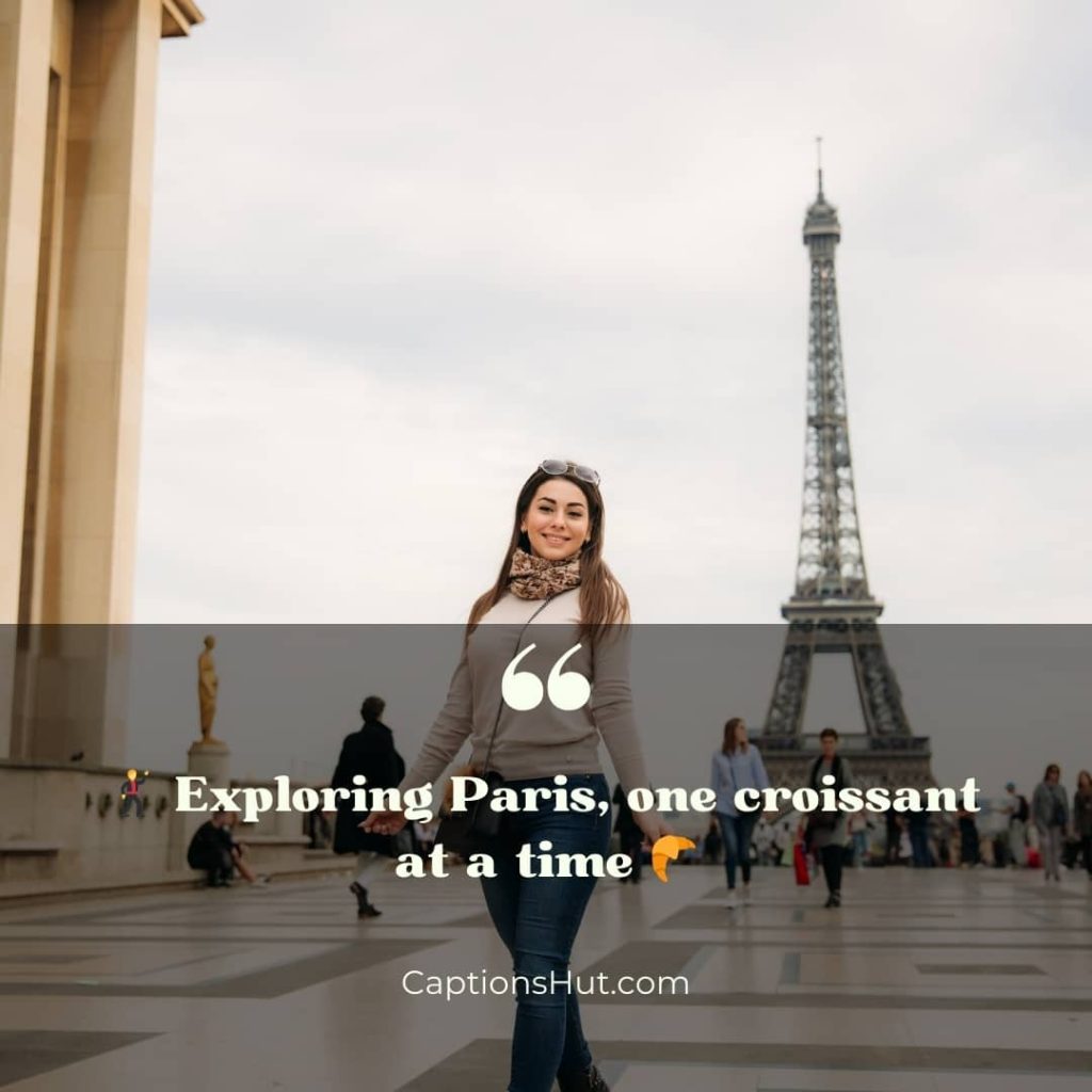 Paris Instagram Captions image 4