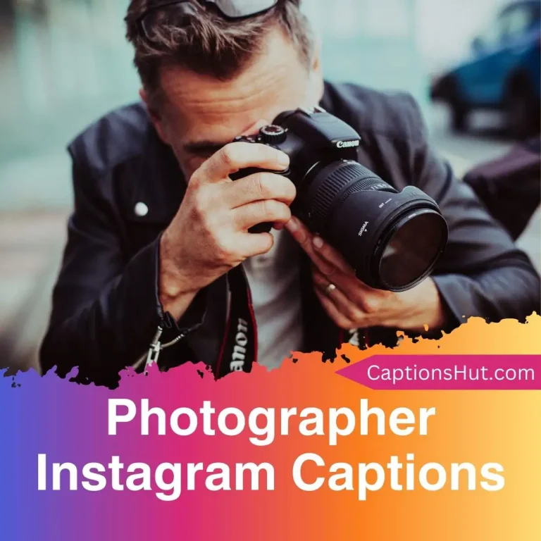 101 Photographer Instagram Captions with Emojis, Copy-Paste