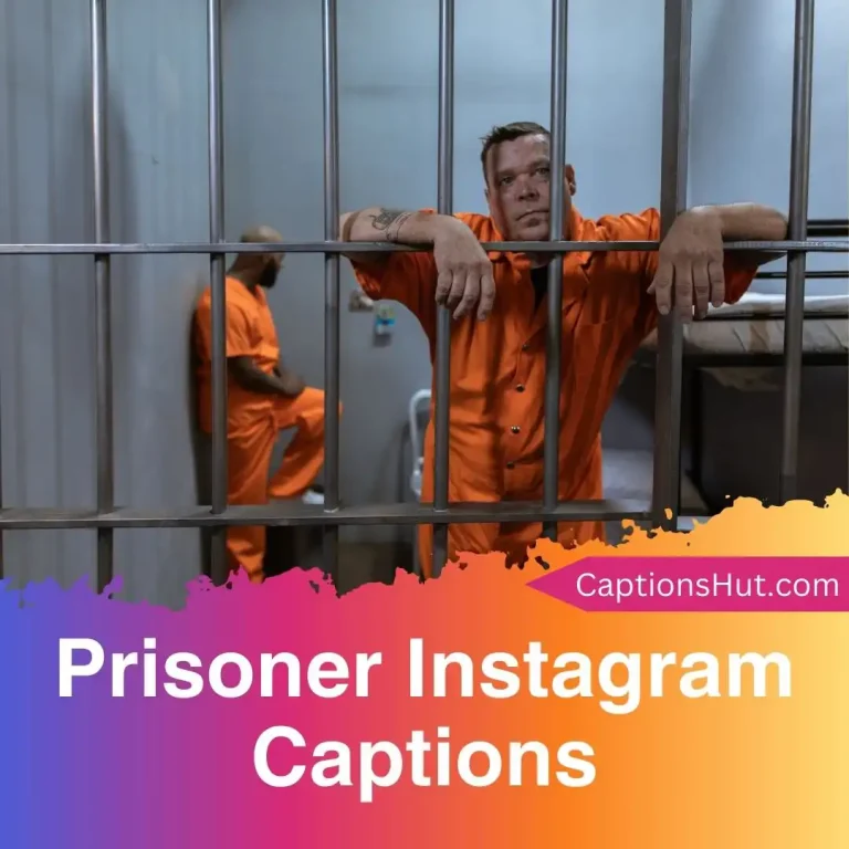 101 Prisoner Instagram Captions with Emojis, Copy-Paste