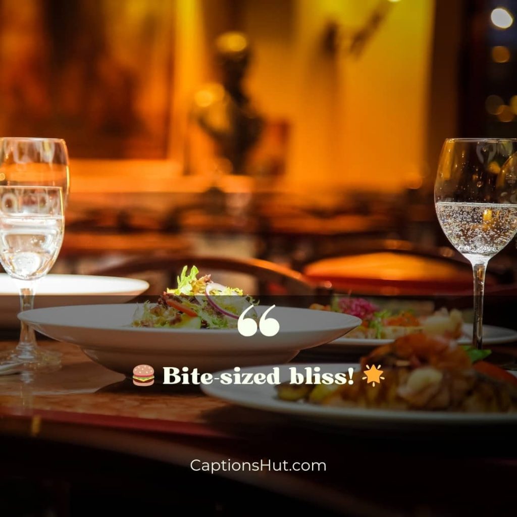 Restaurant Instagram Captions image 2