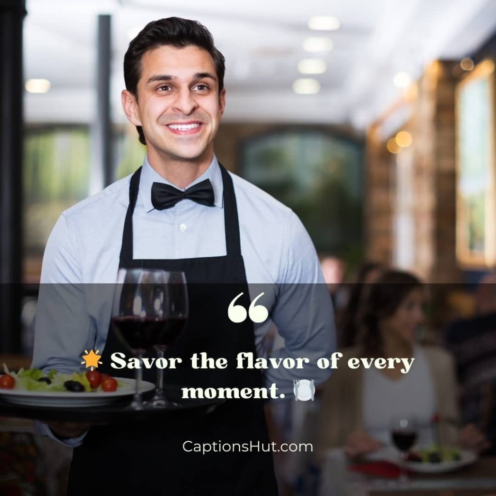 Restaurant Instagram Captions image 5