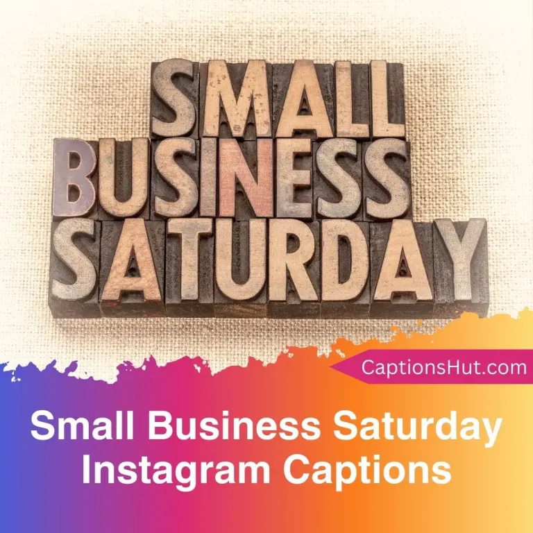 101 small Business Saturday Instagram captions with Emojis