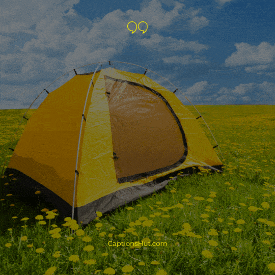 Summer Camping Instagram Captions image 2
