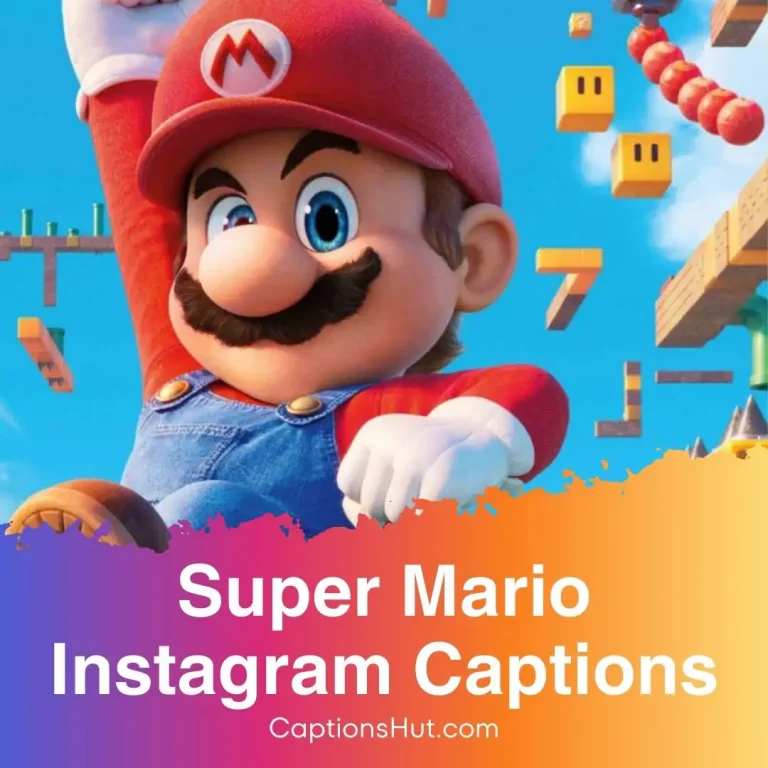 200+ Super Mario Captions For Instagram With Emojis