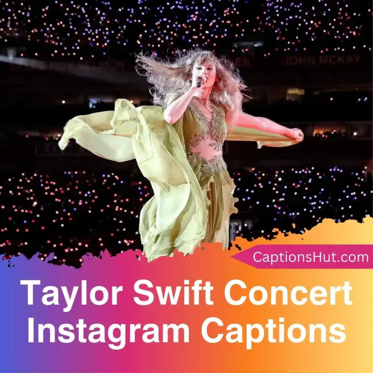 101 Taylor Swift Concert Instagram Captions with Emojis