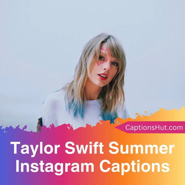 101 Taylor Swift Summer Instagram Captions With Emojis