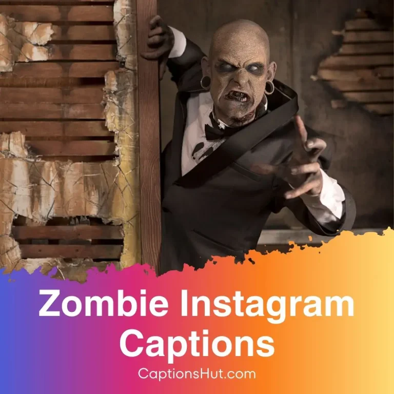 101 Zombie Instagram Captions with Emojis, Copy-Paste