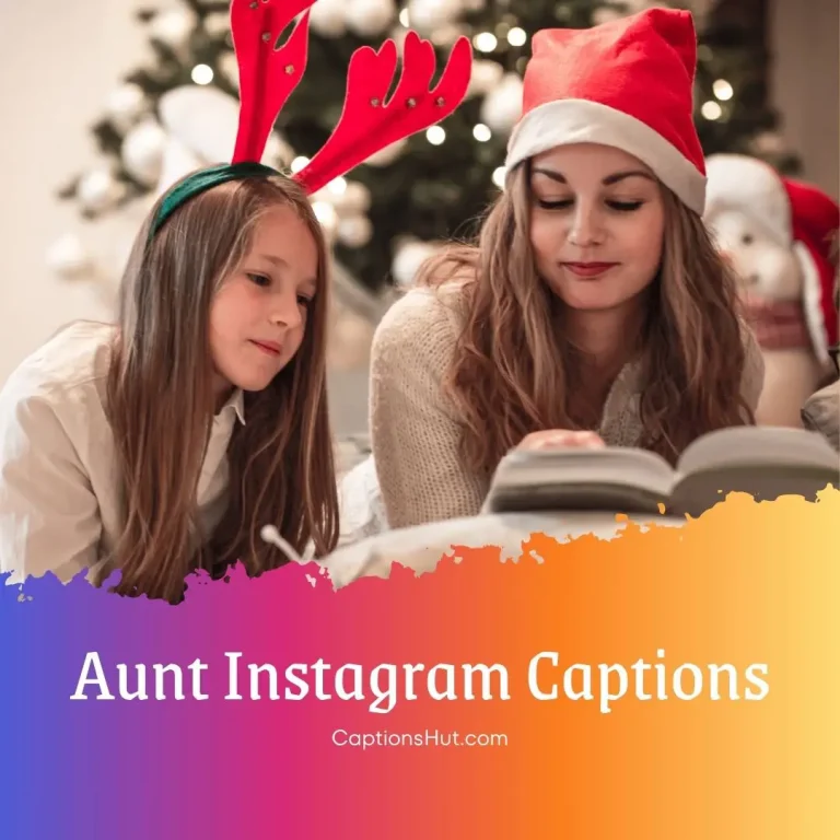 200+ aunt Instagram captions with emojis, Copy-Paste