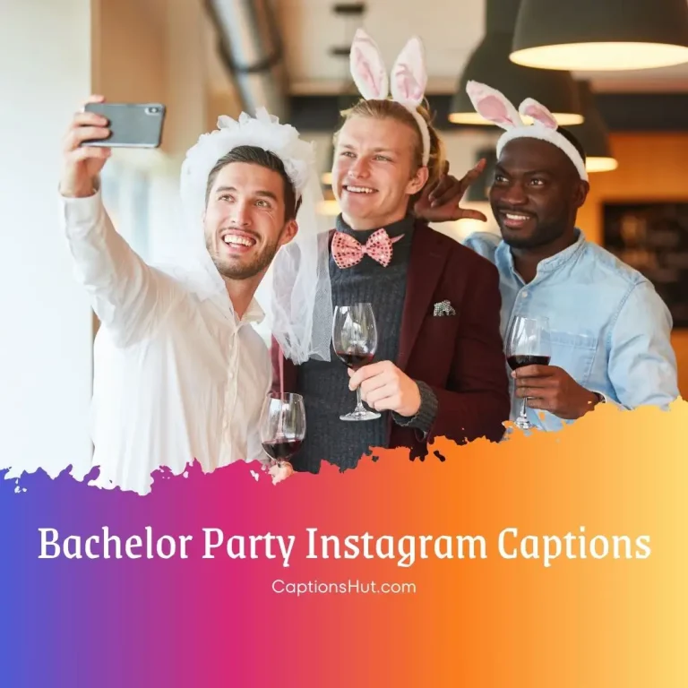 200+ bachelor party Instagram captions with emojis, Copy-Paste